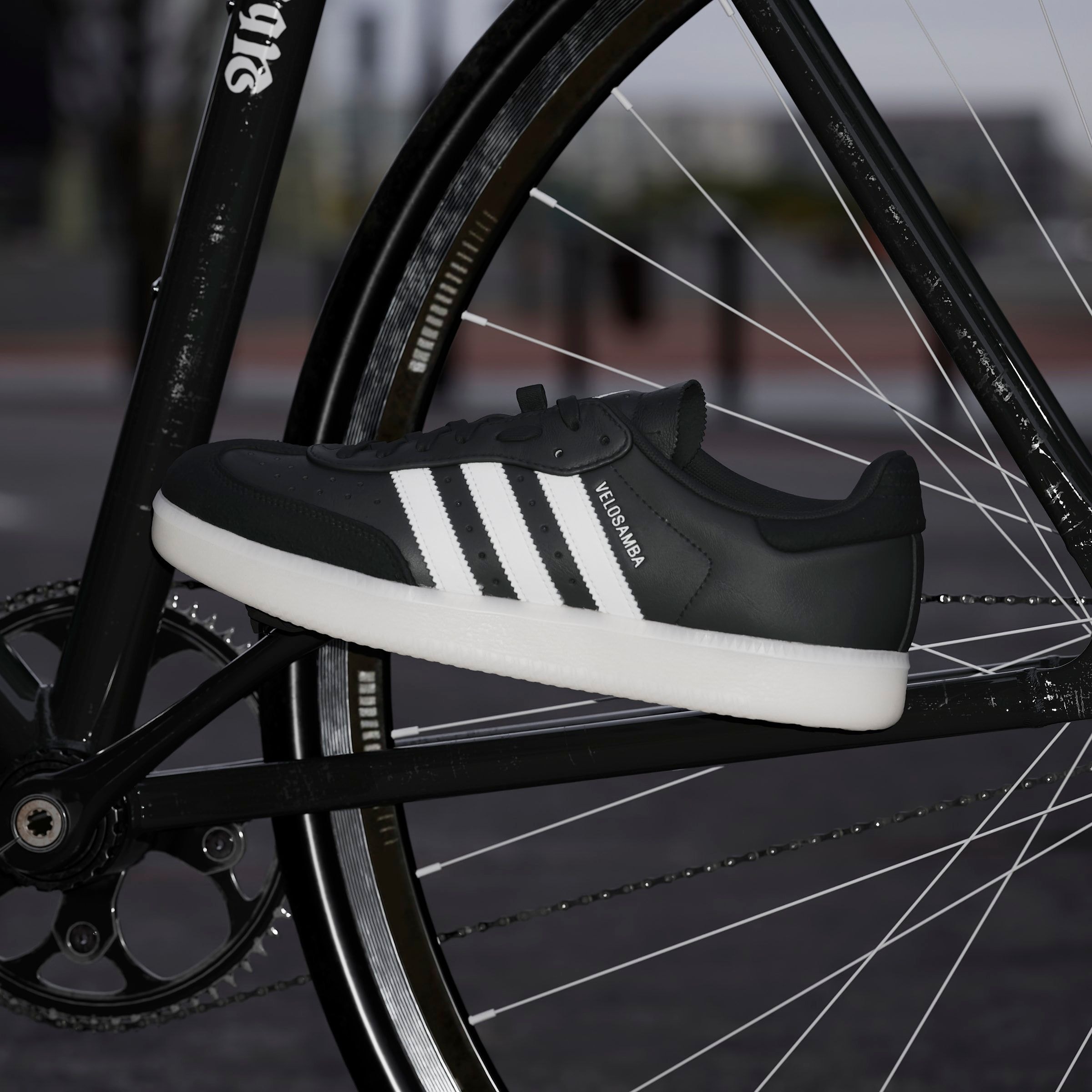 adidas Performance Fahrradschuh »VELOSAMBA LEATHER«  Fahrradschuh