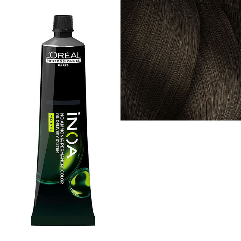 Coloration sans ammoniaque Inoa 6.0 blond foncé ultra profond fondamentale