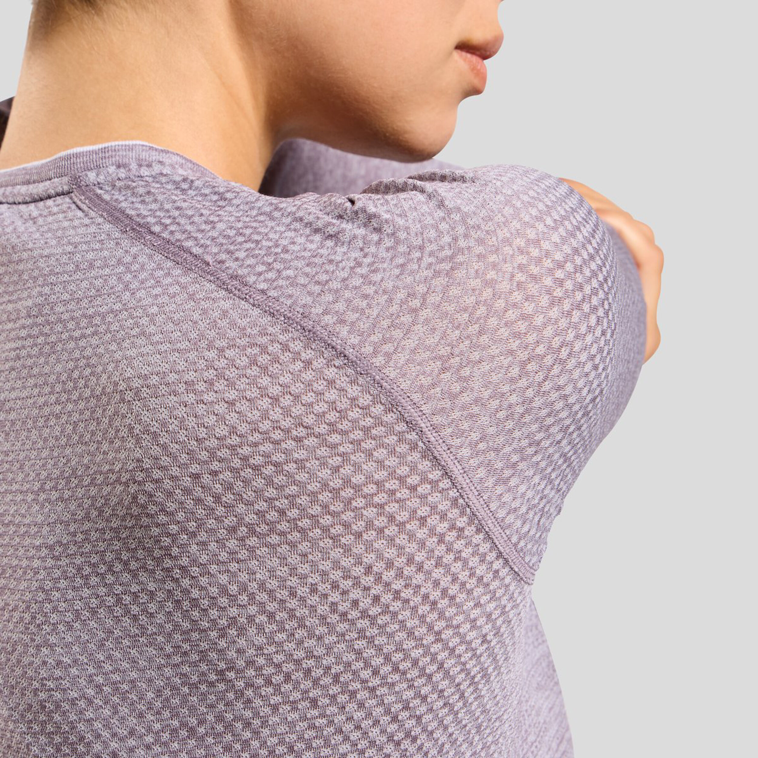 Odlo Essential Seamless Haut Manches Longues Femmes - Gris