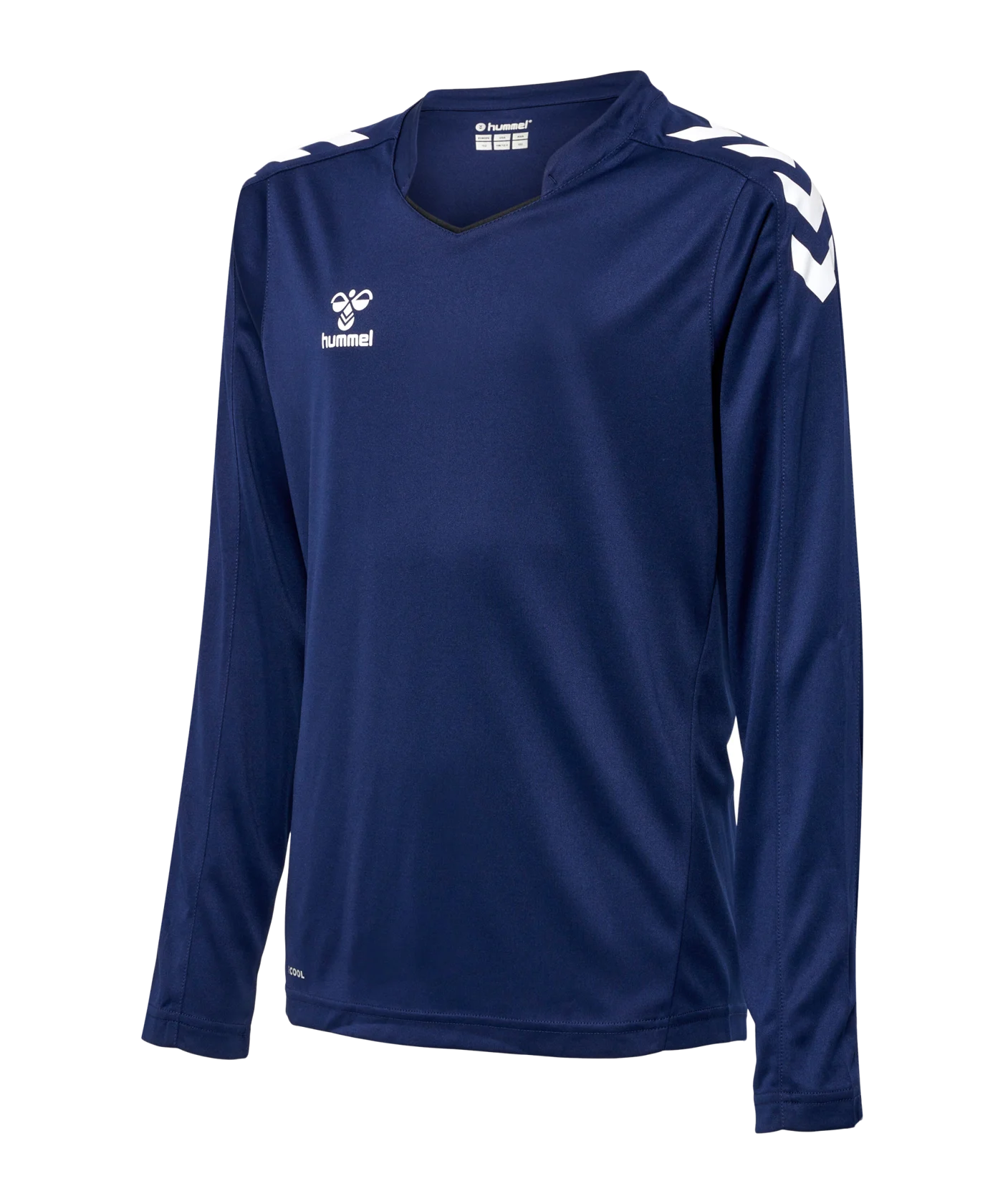 Hummel hmlCORE XK Trikot langarm Kids Blau F7026