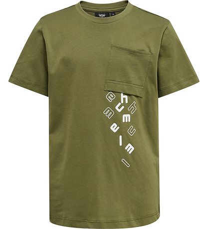 Hummel T-Shirt - hmlMarcel - Capulet Olive