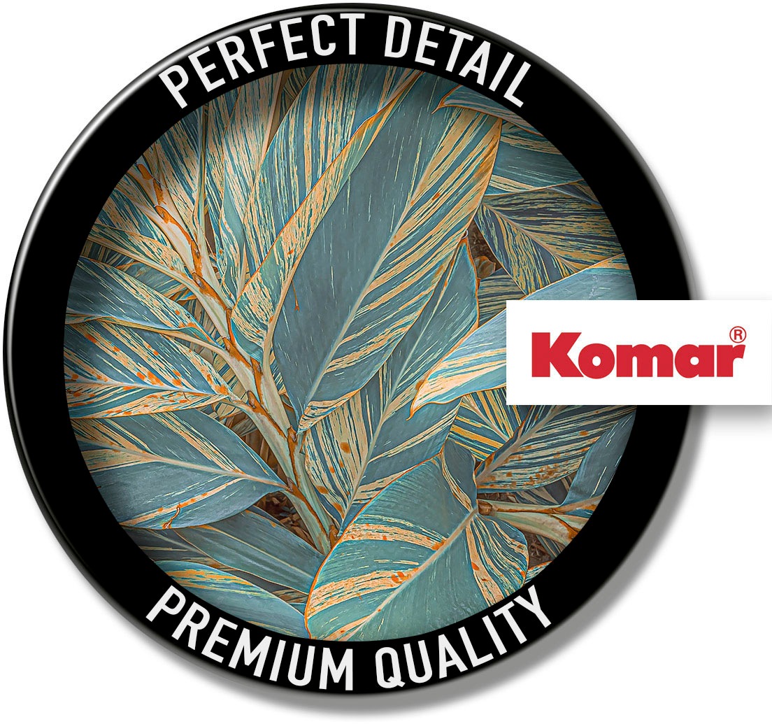 Komar Fototapete »Digitaldruck Vlies -  Amazonia Vibes - Grösse 400 x 250 cm« bedruckt glatt Wohnzimmer, Schlafzimmer