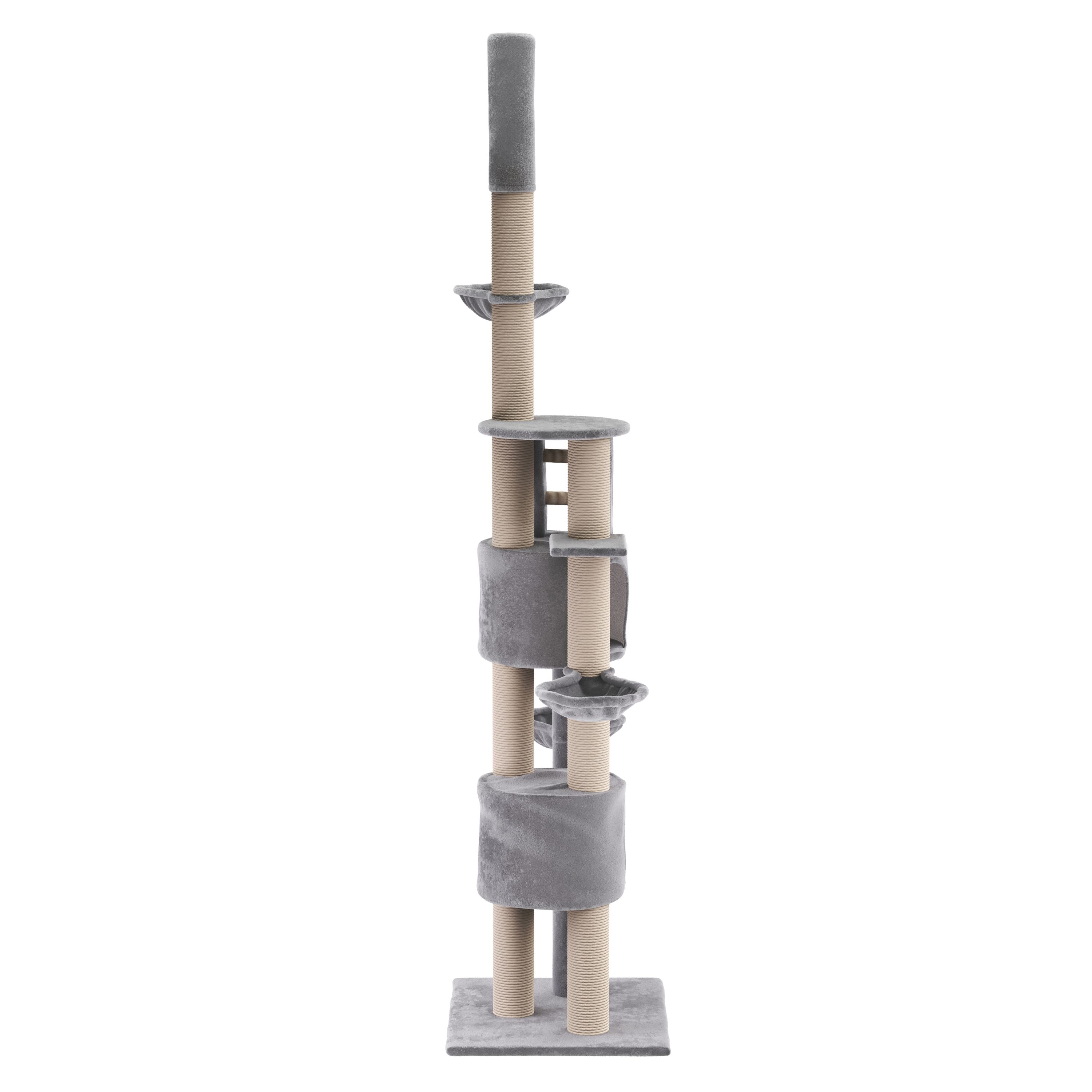 Katzenbaum BALU 265 cm grau