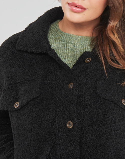 Only - ONLTELMA TEDDY JACKET CC OTW - Noir