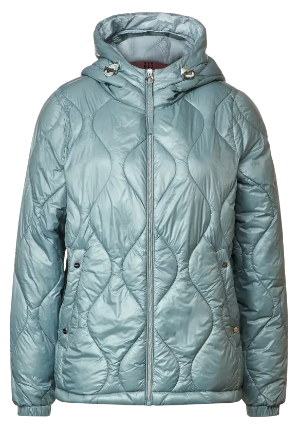 Jacke mit Bottle Steppung - polar mint