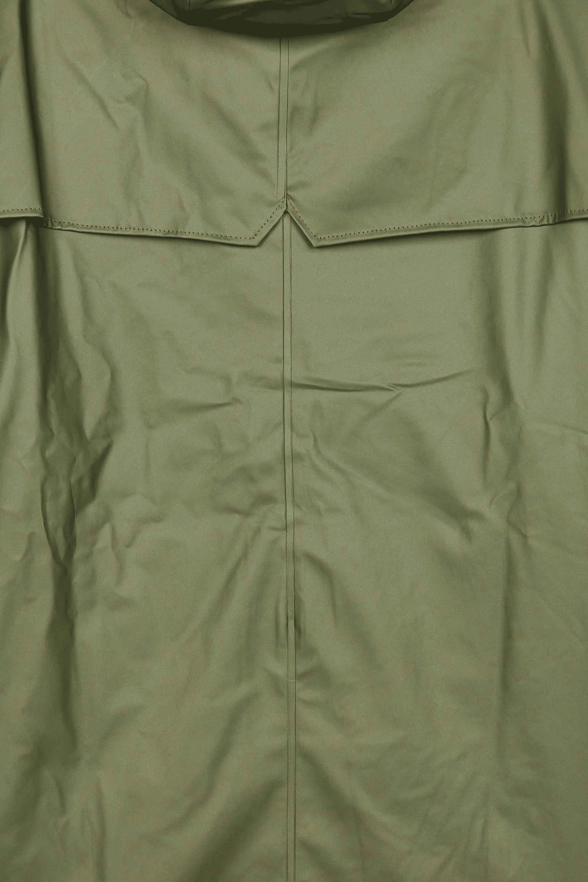RAINS Coupe-vent imperméable long à capuche  Long Vert