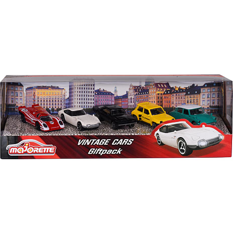 Majorette Vintage biler - 5 stk.