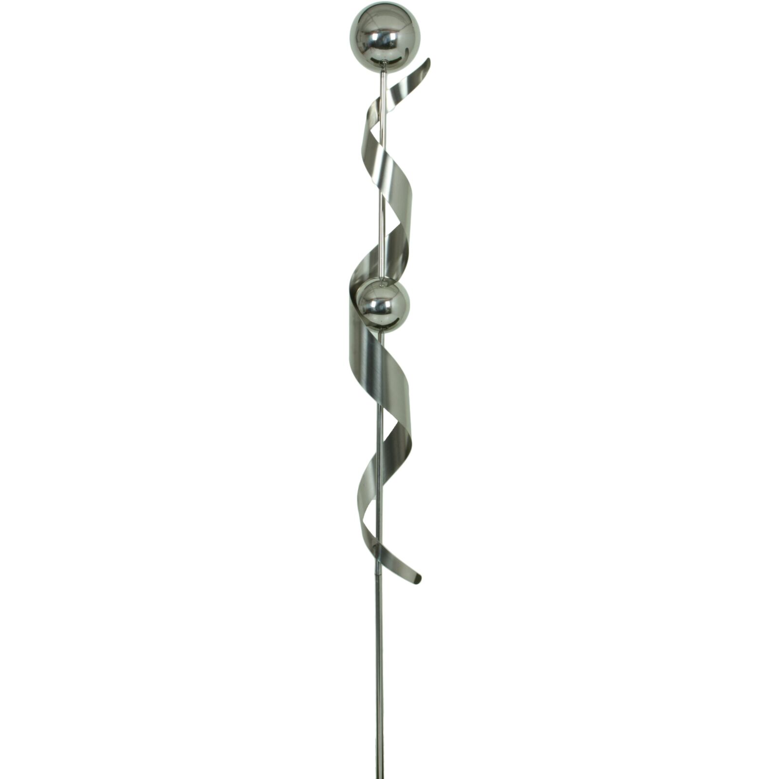 Gartenstecker ORION - silber - 140 cm