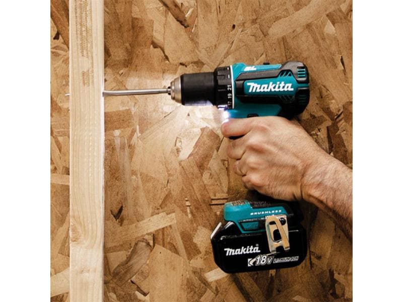 Makita Akku-Bohrschrauber DDF485ZJ Solo Bohrschrauber 18 V, ohne Akku und Ladegerät