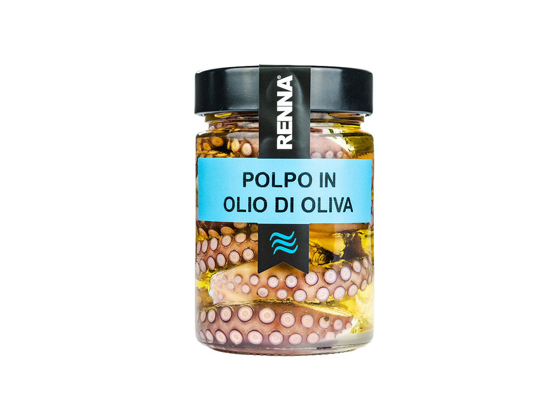 POLVO RENNA EM AZEITE DE OLIVA 180G