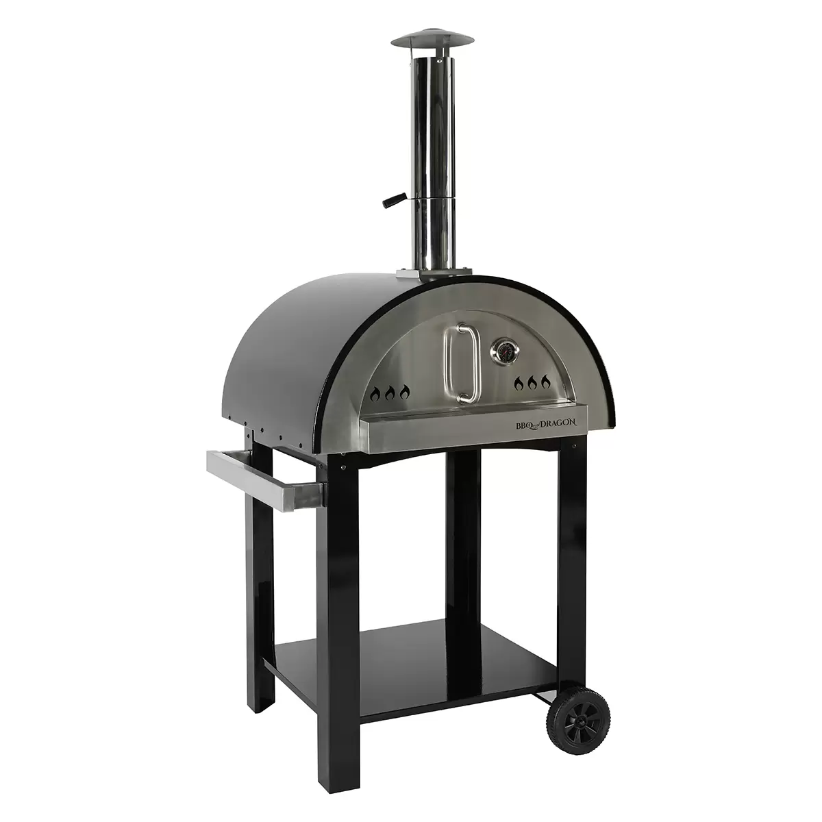 Pizzaofen Plus BBQ Dragon Schwarz