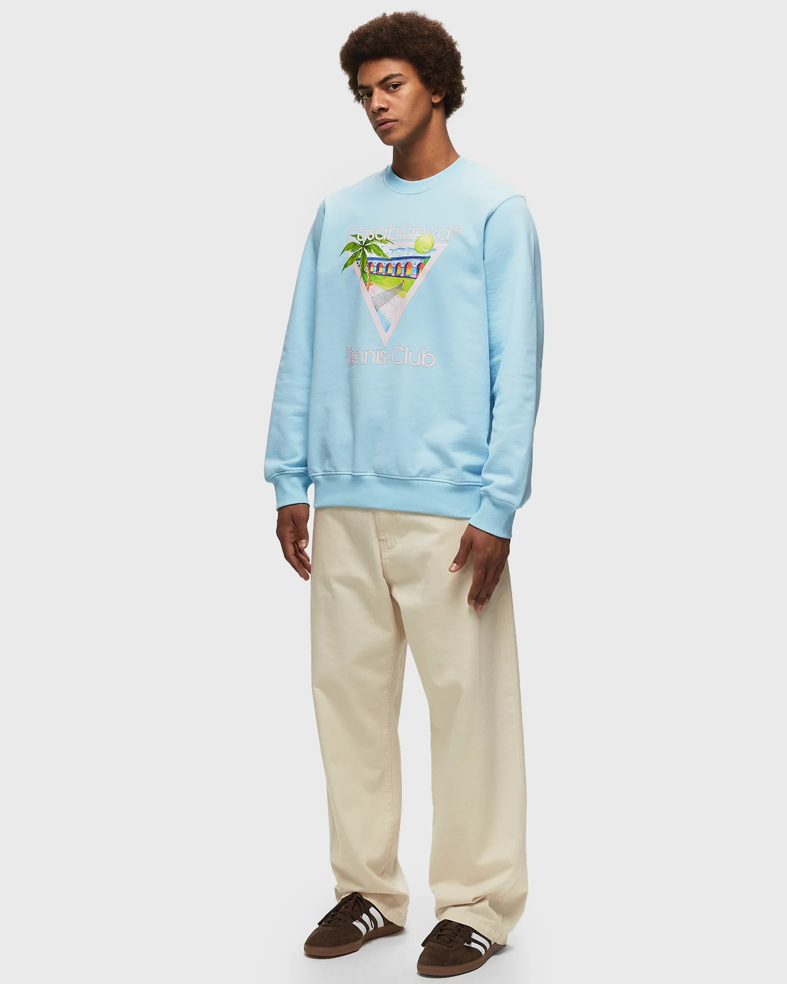 Casablanca TENNIS CLUB ICON SCREEN PRINTED SWEATSHIRT