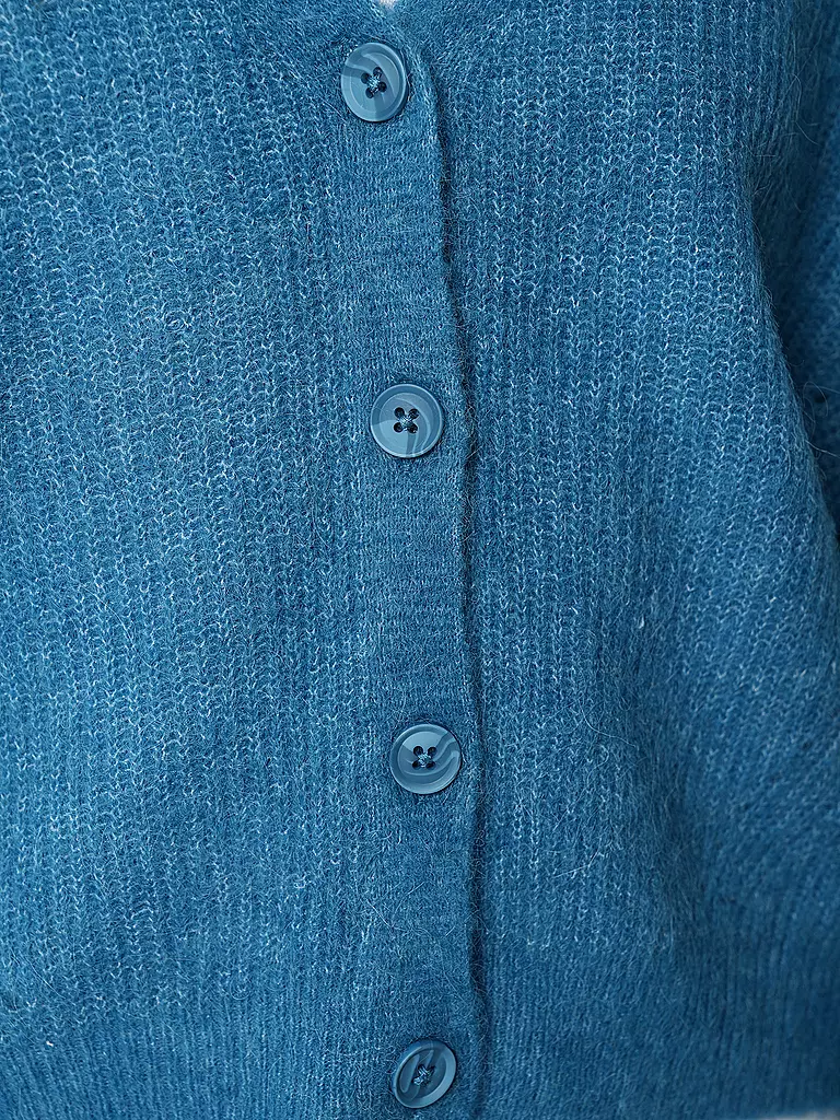 MOS MOSH Strickjacke MMTHORAV hellblau