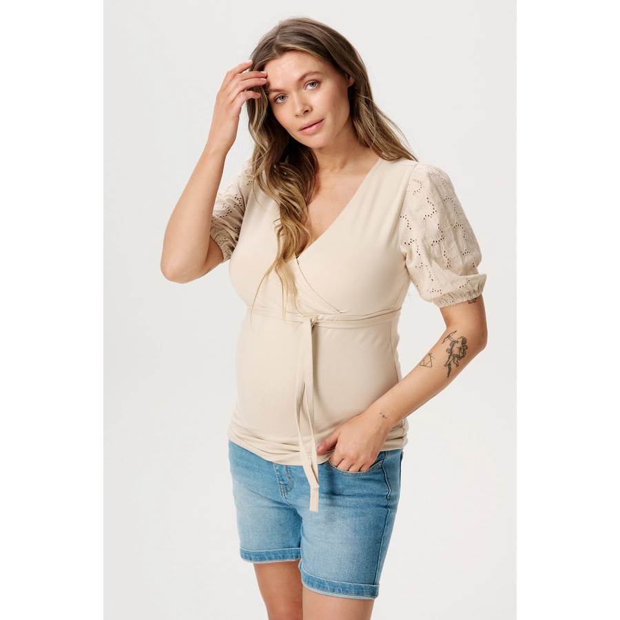 Noppies Still t-shirts Kayleigh Light Sand
