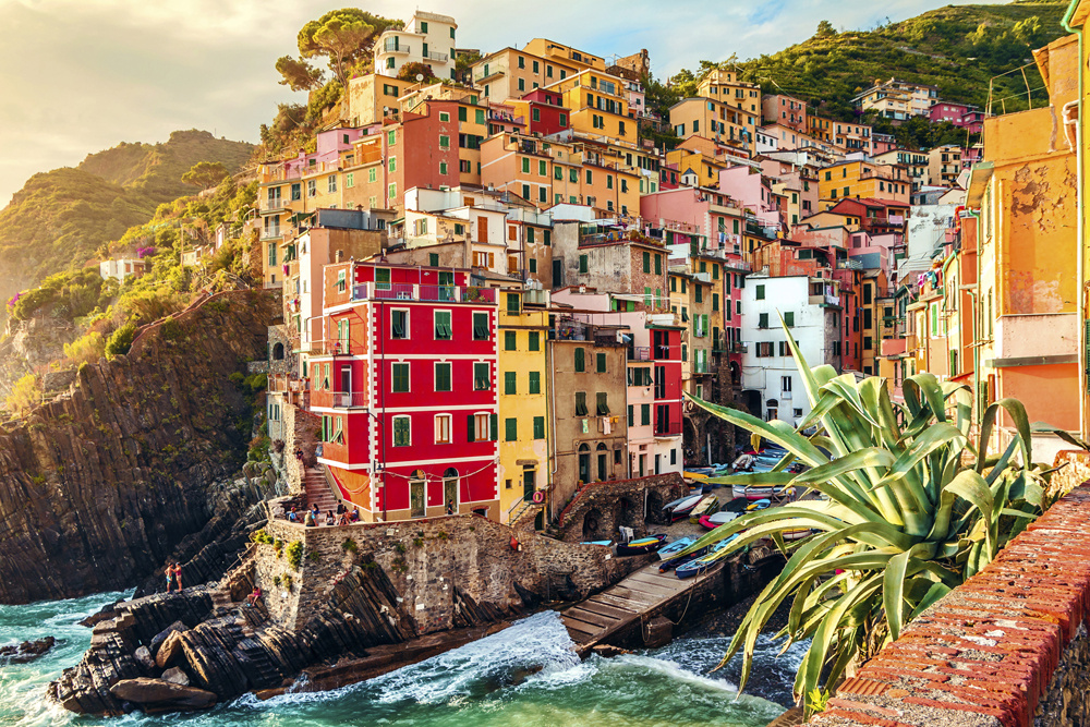 Akustikbild RIOMAGGIORE 80x120cm, 7kg