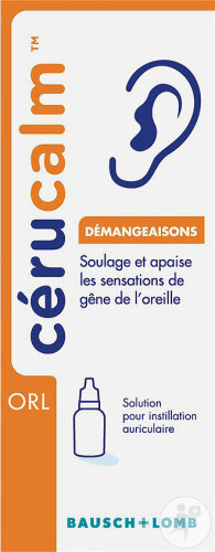 Cérucalm Solution Auriculaire Démangeaisons Flacon 15ml