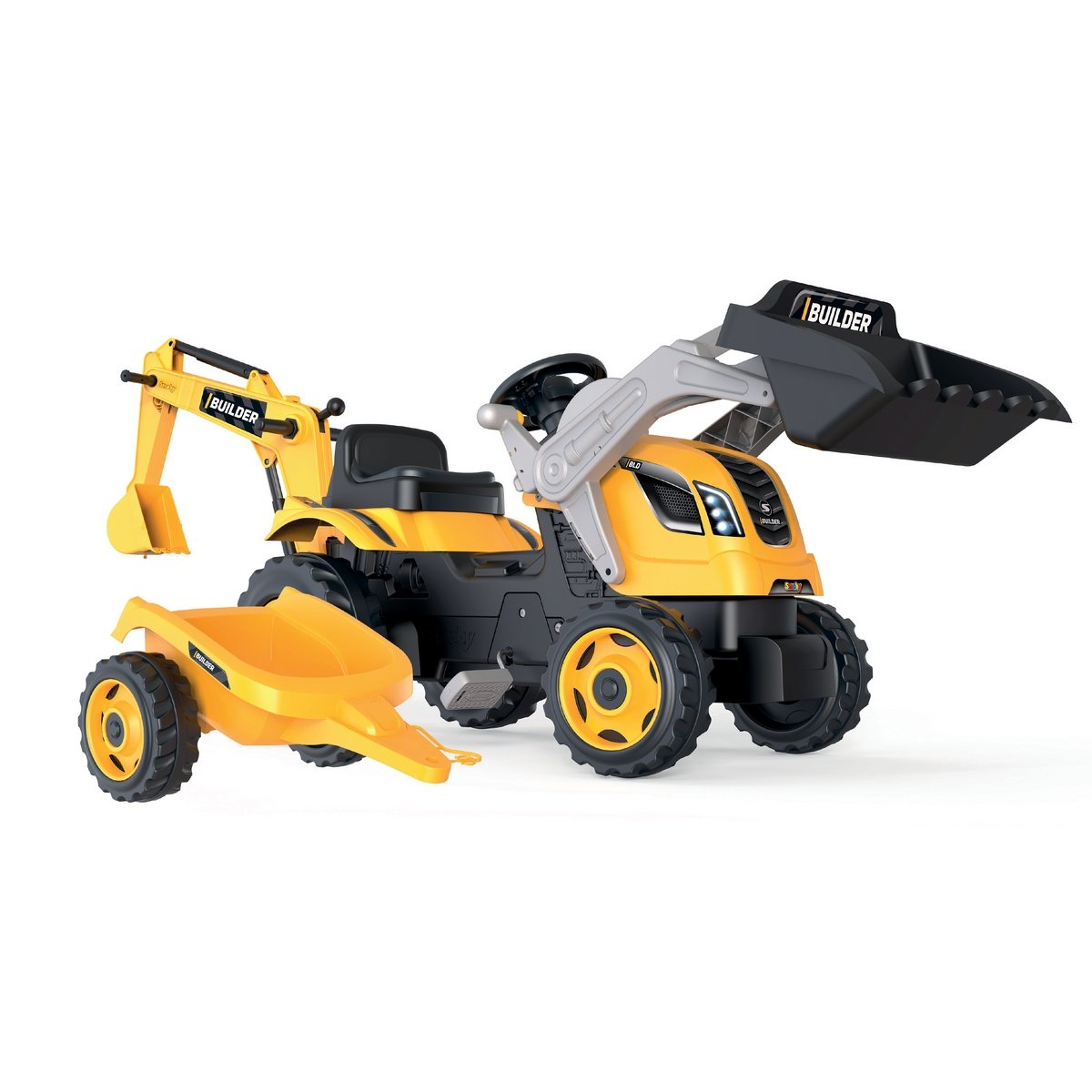 Tracteur Builder Max avec remorque