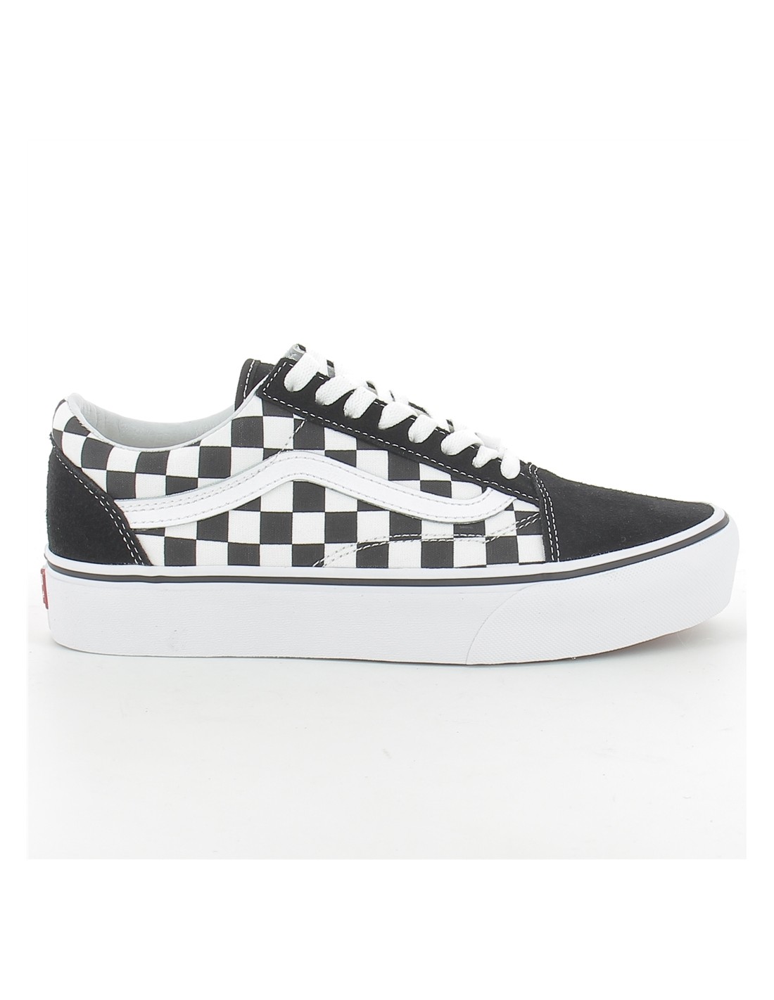 vans Sneakers compensées femme ua old skool platform  noir/blanc