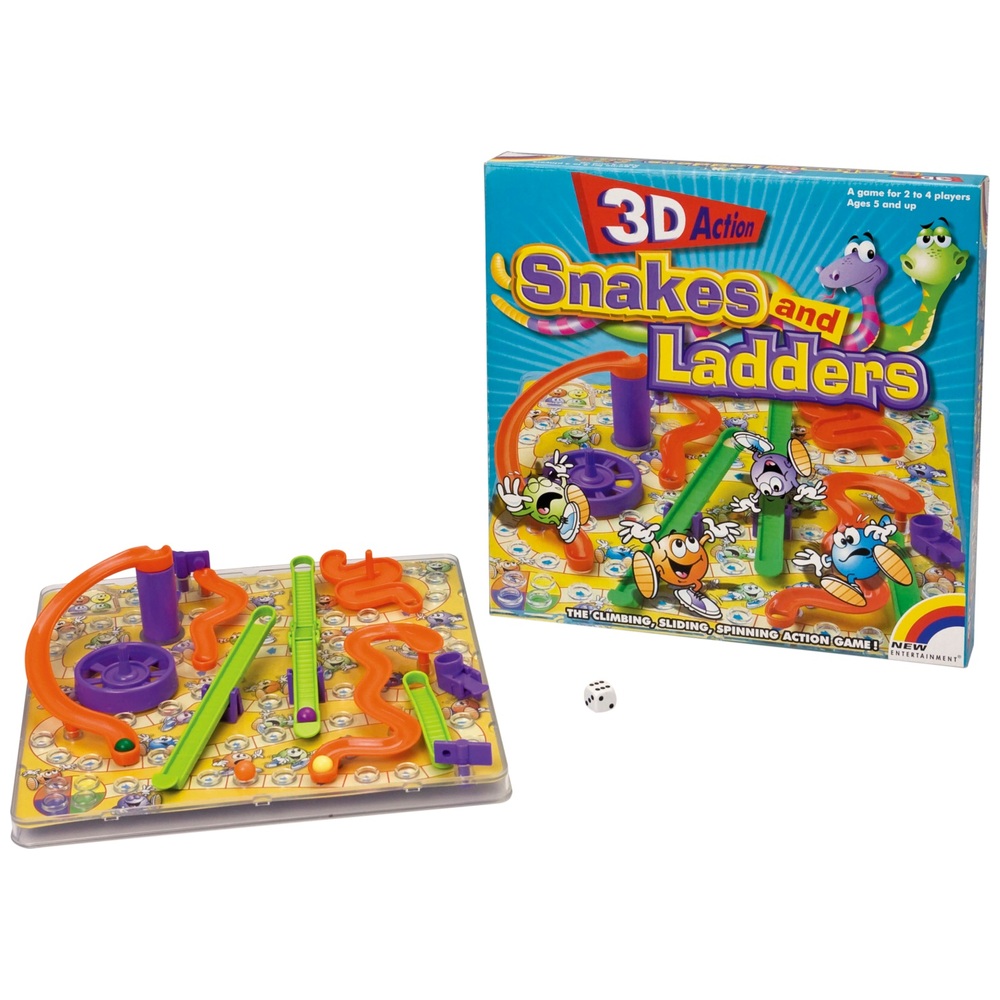 3D-Schlangen und Leitern