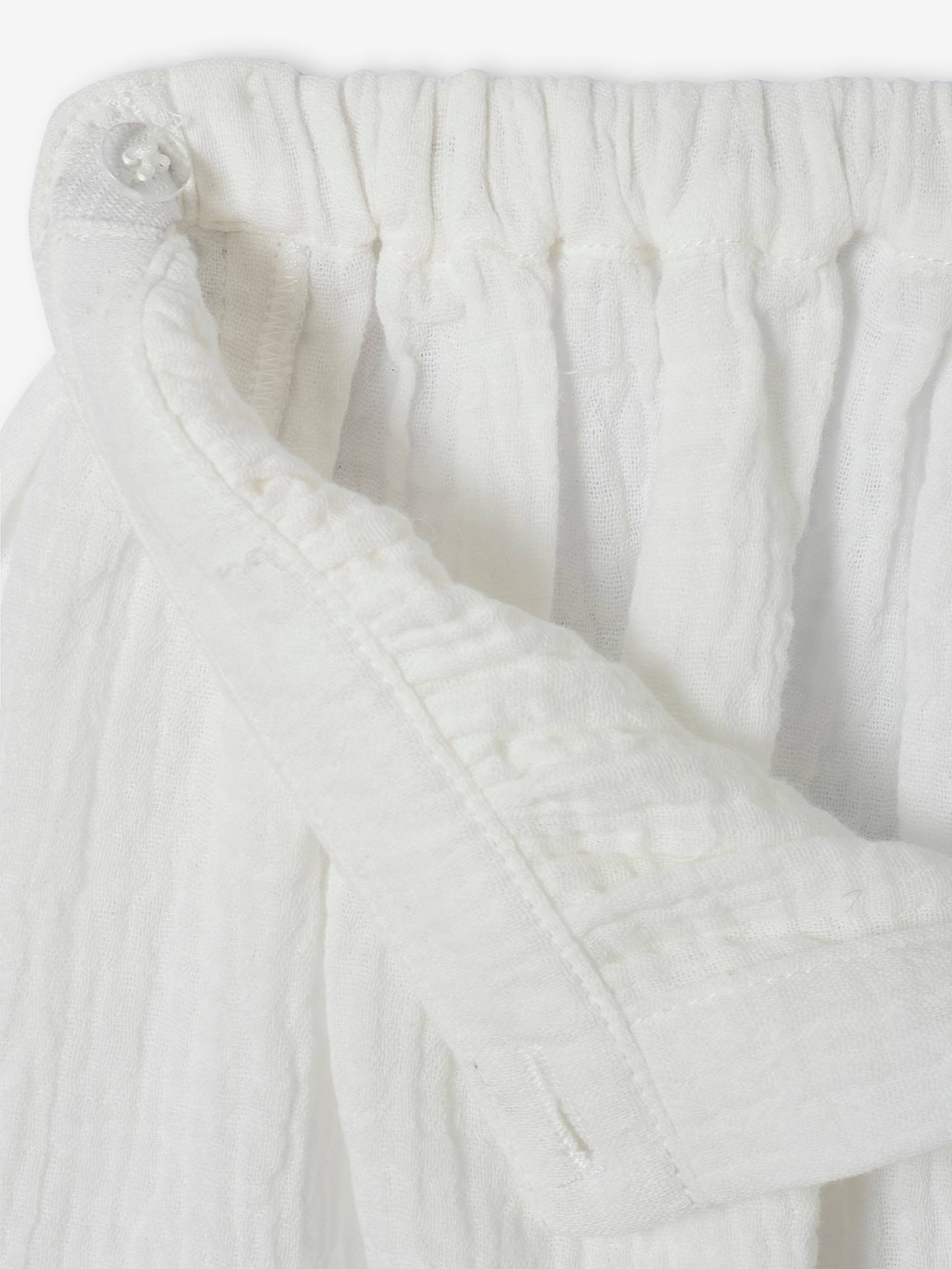 Conjunto de camiseta e saia de chiffon de algodão para menina da Clay