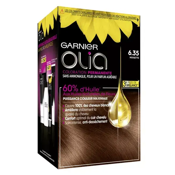 Garnier Olia Cor de Cabelo Avelã 6.35