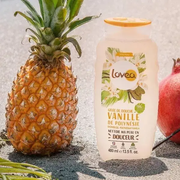 Lovea - Geleia de Banho - Baunilha Polinésia - pH Neutro 400ml