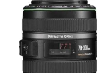 Canon EF - Telefoto zoom objektiv - 70 mm - 300 mm - f/4.5-5.6 DO IS USM - Canon EF - for EOS 1000, 1D, 50, 500, 5D, 7D, Kiss F, Kiss X2, Kiss X3, Rebel T1i, Rebel XS, Rebel XSi
