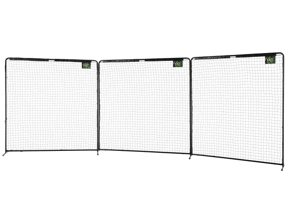 EXIT Backstop Net 900, Sort, Fodbold, Metal, Galvaniseret, Sort, 3 stk
