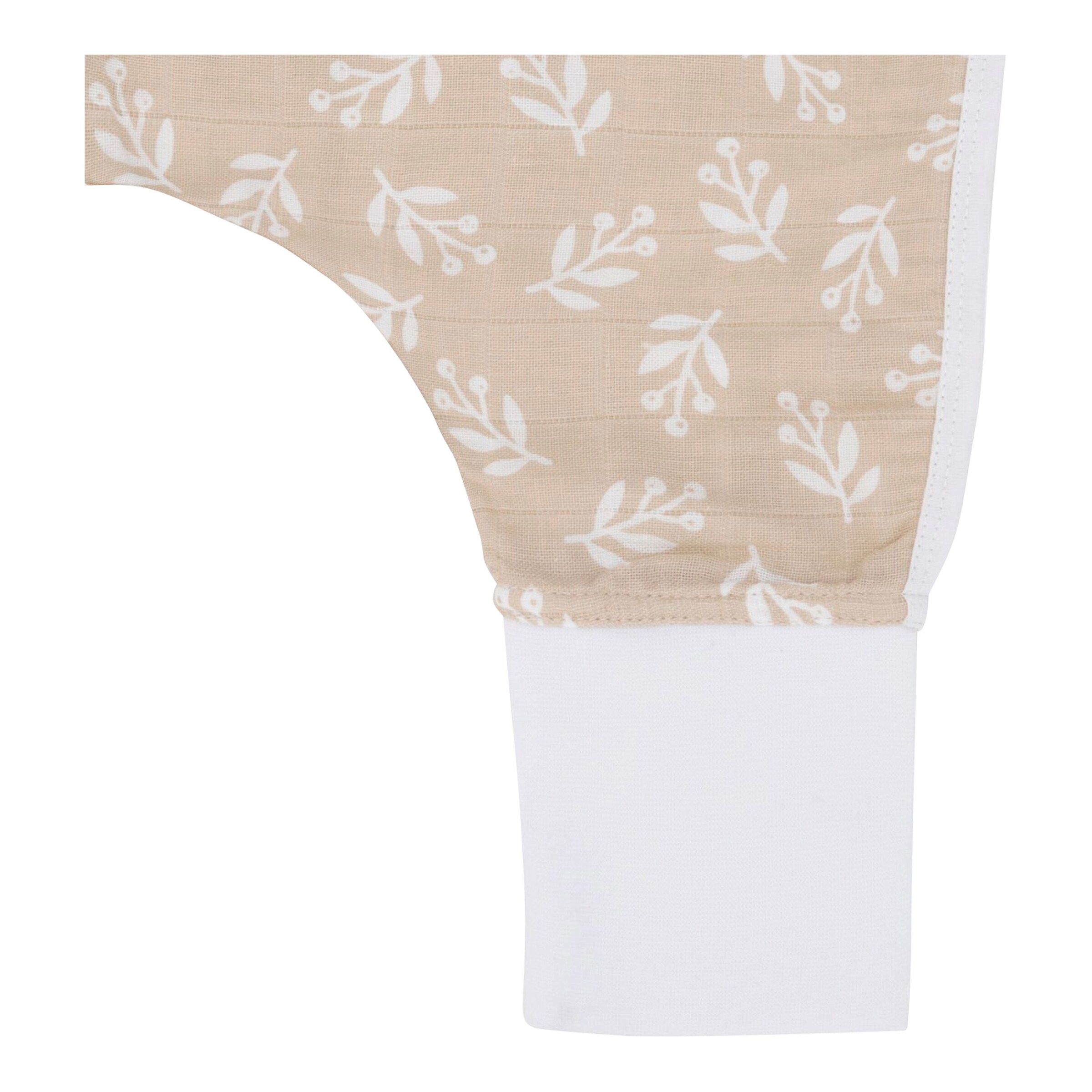 emma & noah Sommer-Sleepoverall Musselin 0.5 TOG Floral Sand