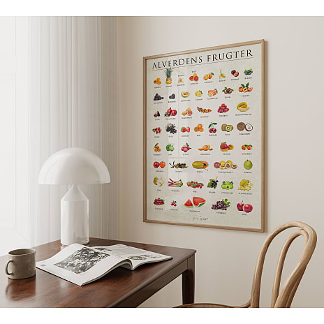 Alverdens frugter - 70x100 cm