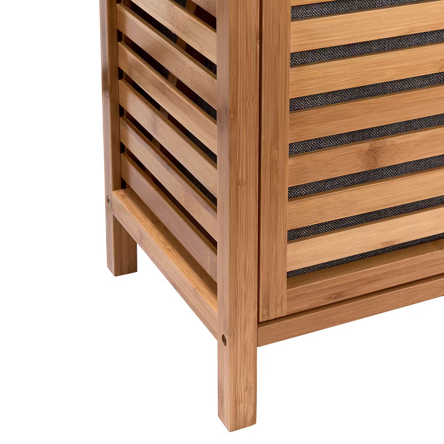 BIG BAMBOO Regal mit Wäschekorb