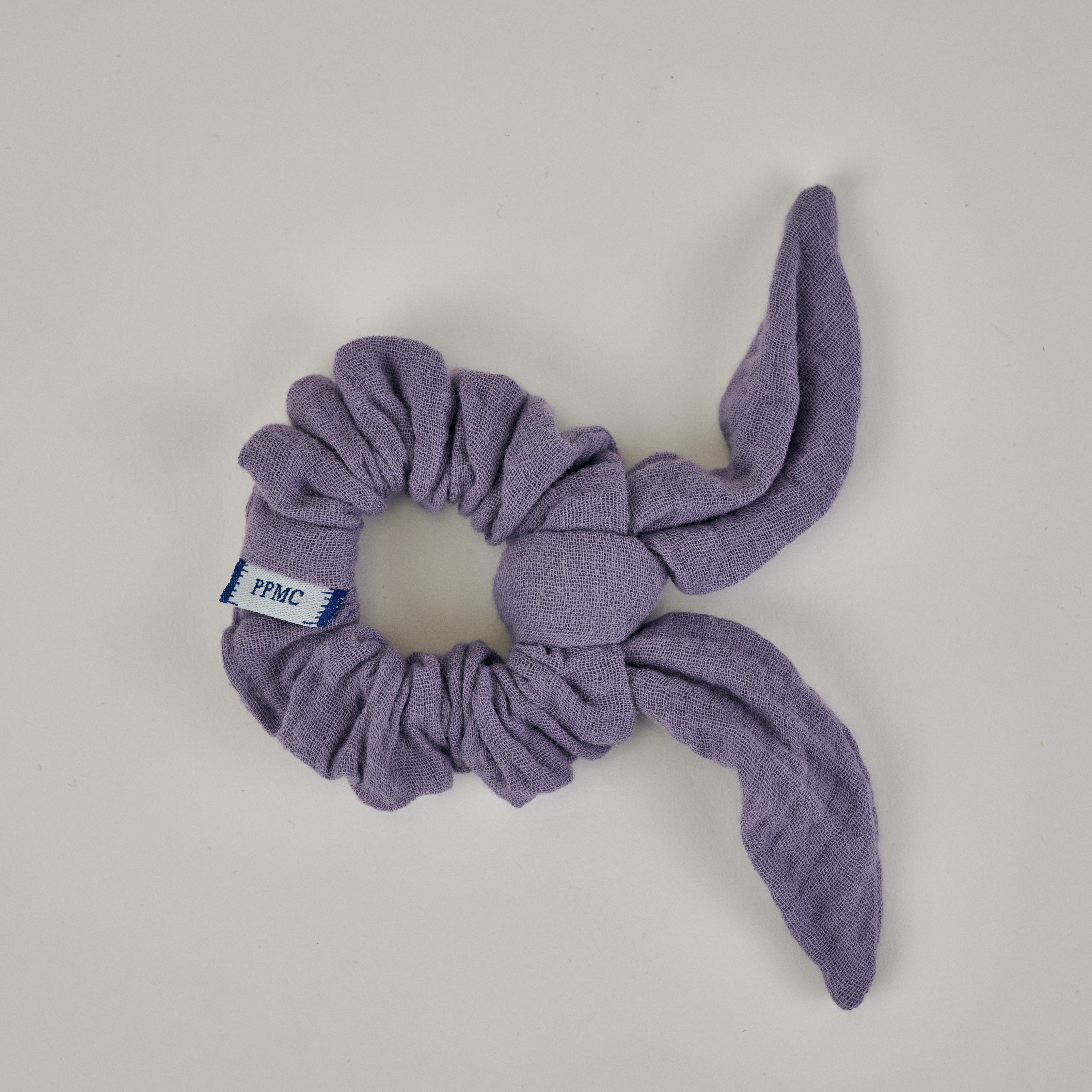 Chouchou Nœud Gaze Lilas