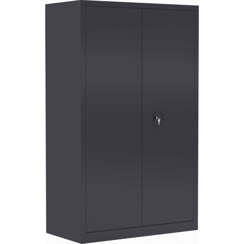 Armoire métal portes battantes monobloc Mety grande profondeur L 120 x P 60 cm