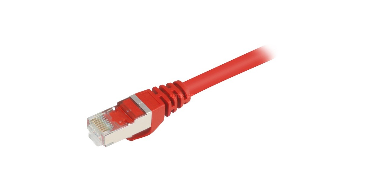 SharkoonPatchkabel SFTP, RJ-45 met Cat.6  (Rood, 2 meter)