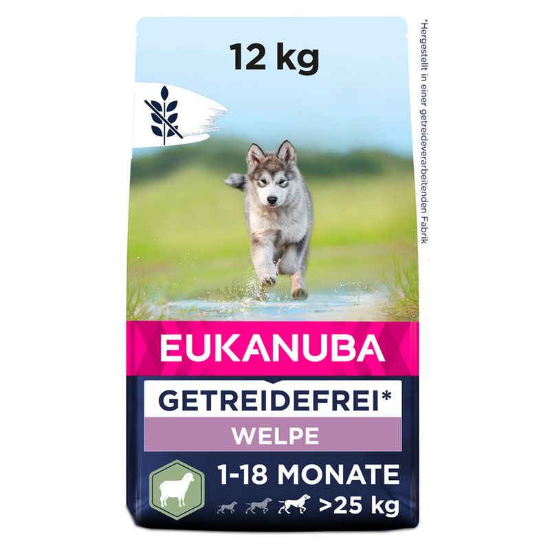 Eukanuba Grain Free Puppy Large Breed agneau