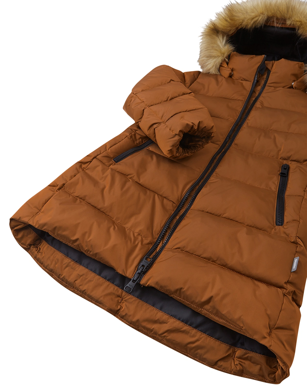 Steppmantel LUNTA in cinnamon brown