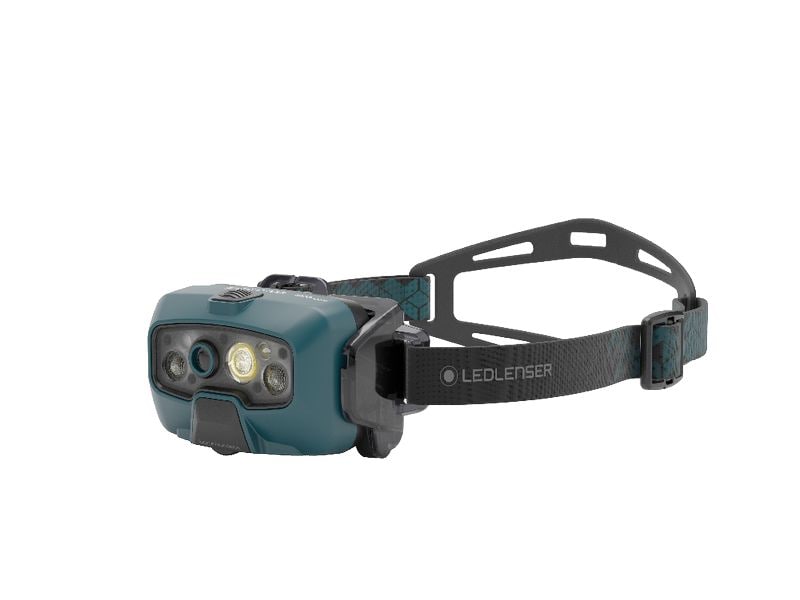 LED LENSER Stirnlampe HF8R Core Grün Wasserfeste Kopflampe