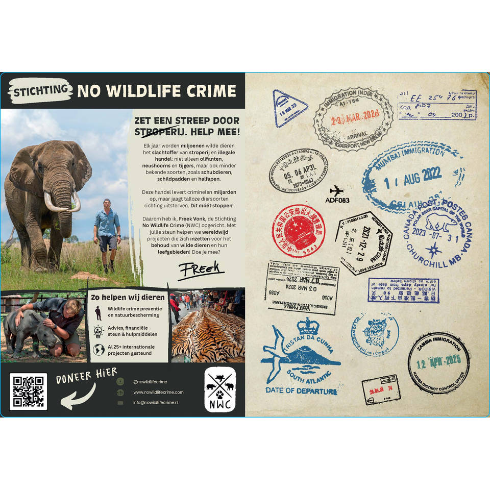 schleich Freek Vonk Dierenhelden paspoort
