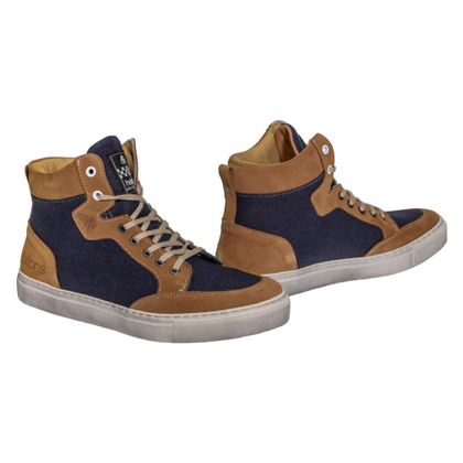 Baskets Helstons KOBE - Jaune / Bleu