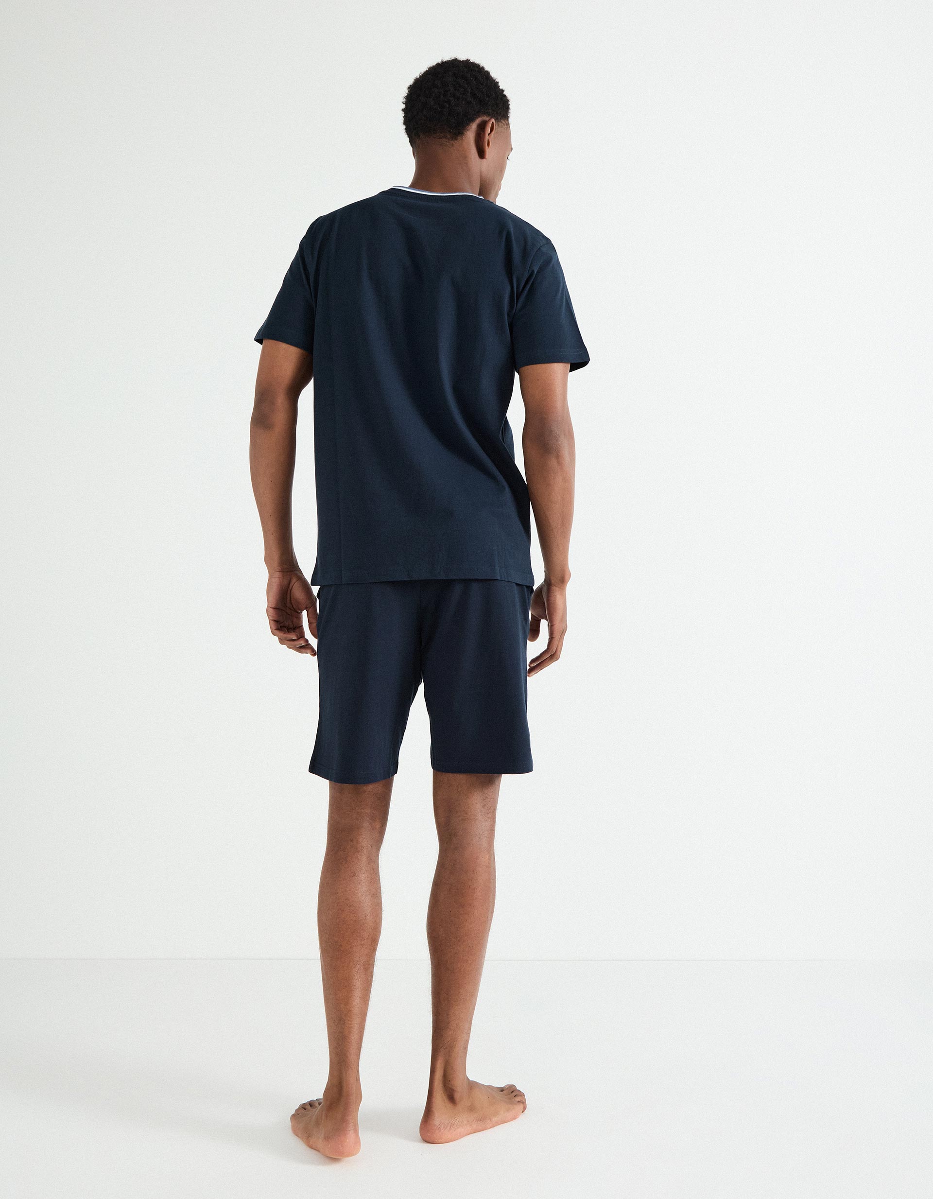 Pijama Jersey, Homem, Azul Escuro