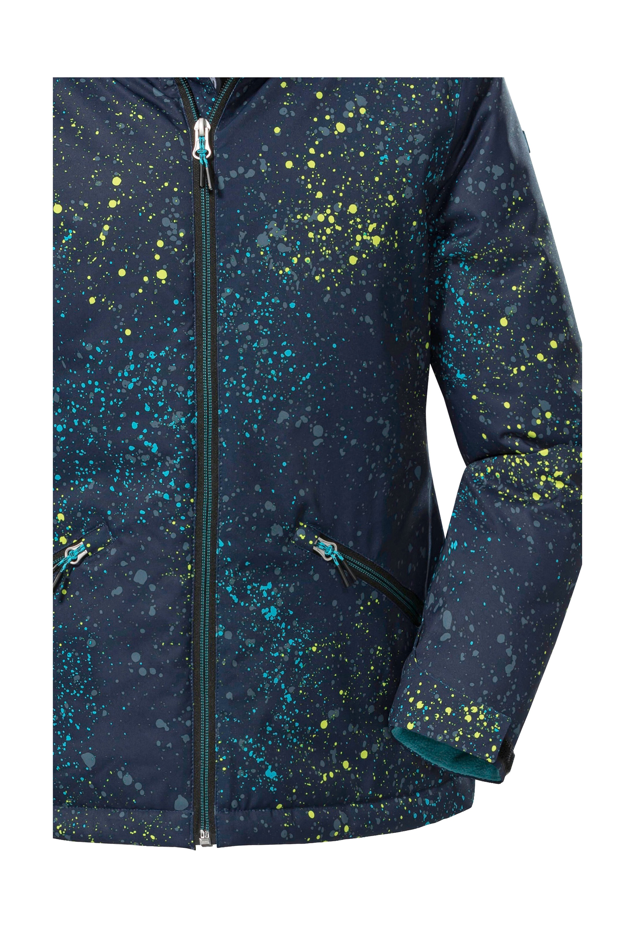 Killtec Outdoorjacke »KOW 197 GRLS JCKT« Wasserdicht, atmungsaktiv, verstellbar, Fleece-Futter, PFAS-frei