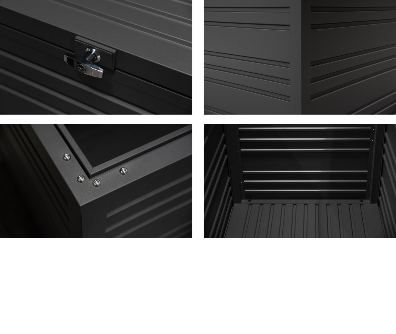 Orion Sit & Store 1015 liter aluminium opbergbox