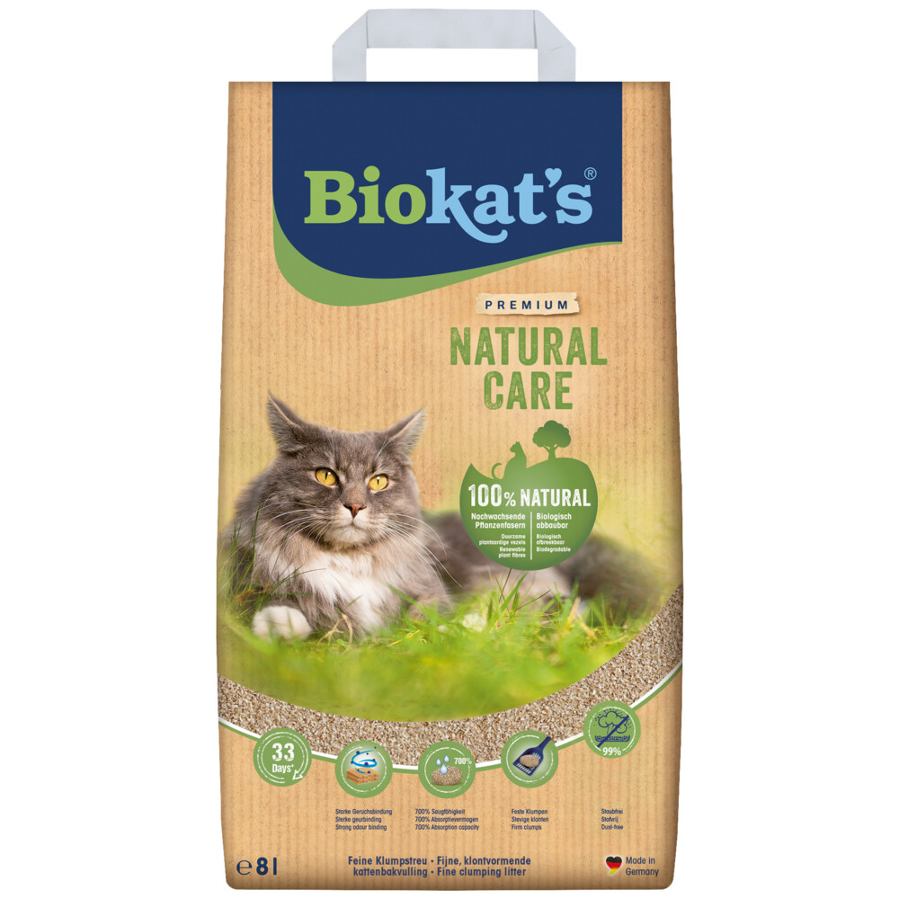 Biokat's Kattenbakvulling Natural Care8 liter