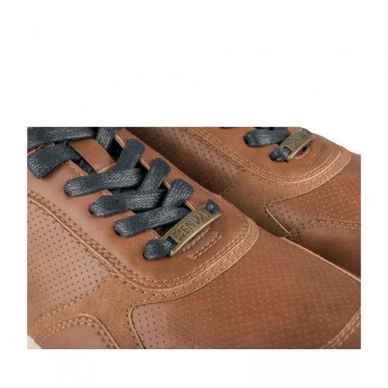Baskets COGNAC DENIM SIDE