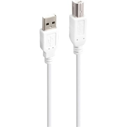 Cables USB Accsup CABLE IMPRIMANTE USB-A VERS USB-B 2.0 5M BLANC