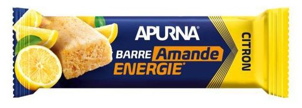 Barres énergétiques Apurna Amande Citron - 5x25g (4 1 offert)