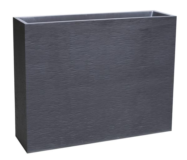 EDA Kunststoff-Blumenkasten Graphit Loft XL,