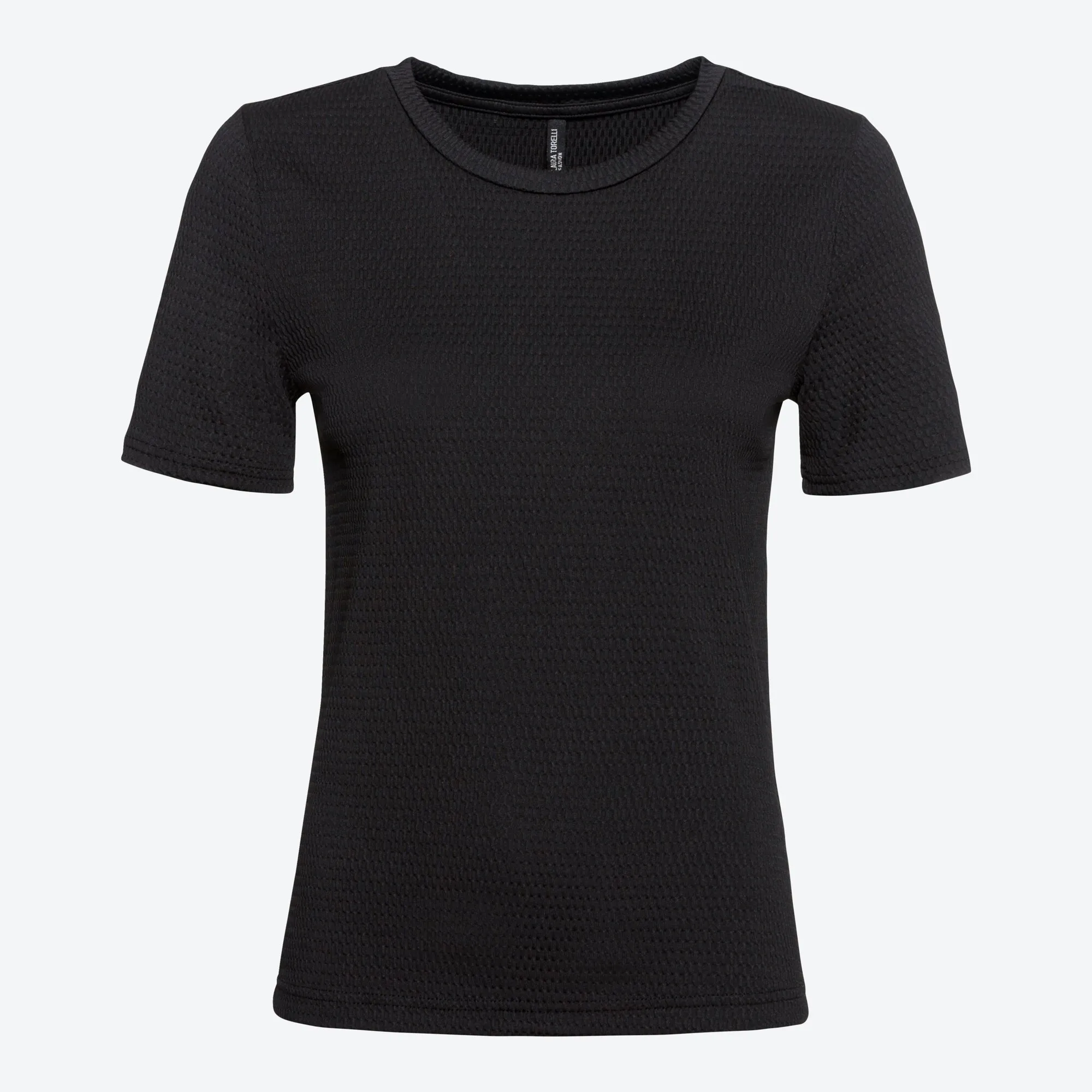 Damen-T-Shirt mit Struktur-Effekt