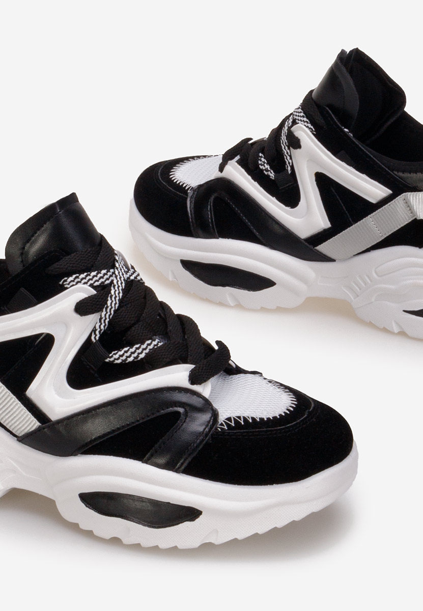 Baskets pour femme noirs Knower