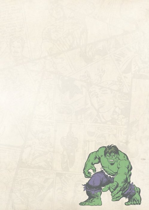 Marvel | Verjaardagskaart | met foto en naam